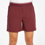 Bullpadel Tøj Bullpadel Alu Shorts Herrer - mørkerød, 