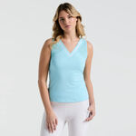 Original Penguin Tøj Original Penguin Colorblock Tanktop Damer-Lyseblå