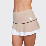BB by Belen Berbel Tøj BB by Belen Berbel Kali Nederdel Damer - beige, 