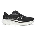 Saucony Løbesko Saucony Ride 18 Wide Neutral Sko Herrer-Sort,Hvid