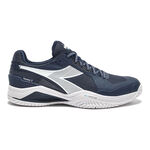 Diadora Tennissko Diadora  Blushield Torneo 3 Grusbanesko Herrer-mørkeblå,hvid