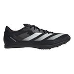 adidas L&oslash;besko adidas Distancestar Spikes Unisex-sort, hvid