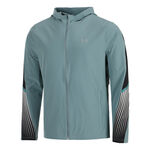 Under Armour T&oslash;j Under Armour Velociti Storm Hooded L&oslash;bejakke Herrer-Bl&aring;-gr&aring;,Sort
