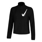 Nike T&oslash;j Nike Swoosh L&oslash;bejakke Damer - sort, 