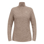 Odlo Tøj Odlo Essential Thermal Mid Layer 1/2 Zip Shirt,Langærmet Damer-Grå