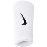 Nike Tøj Nike Swoosh Doublewide Svedbånd Pakke Med 2-Hvid,Sort