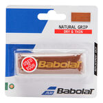 Babolat <b>b</b>asisgrebsb&aring;nd Babolat Natural Grip Pakke Med 1-Brun