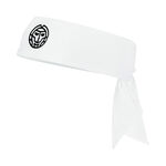 BIDI BADU Tennistøj BIDI BADU The Aerodynamic Move Bandana-Hvid,Sort