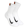 Court Multiplier Cushioned Tennissokker Pakke Med 2-Hvid,Sort
