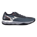 Mizuno Tennissko Mizuno Wave Enforce Court Grusbanesko Herrer-Grå,Hvid