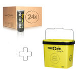Tennis-Point Premium Tennisball 3er 24 Dosen im Umkarton plus Balleimer eckig