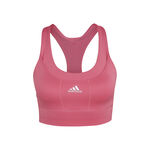 adidas Tøj adidas Medium Support Primeknit Sports-BH Damer-Rød