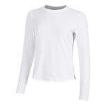 Lucky in Love Tøj Lucky in Love Chic Streak Long Sleeve Shirt,Langærmet Damer-Hvid