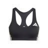 Adizero Medium Support Sports-BH Damer - sort, 