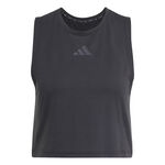 adidas Tøj adidas Power 3 Stripes Boxy Tanktop Damer-Sort