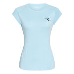Diadora Tøj Diadora L. T-shirt Damer-Lyseblå