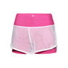 Efia Tech (2in1) Shorts Damer-Pink,Hvid