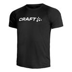 Craft Tøj Craft Core Essence Logo Løbetrøje Herrer-Sort