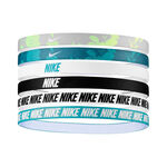 Nike Tøj Nike Nike Flex Classic Printed Hårbånd Pakke Med 6-Gul,Grøn