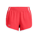 Under Armour Tøj Under Armour Fly By 3in Løbeshorts Damer-Rød,Hvid