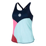 BIDI BADU Tøj BIDI BADU Bubble Tanktop Damer-Mørkeblå,Turkis