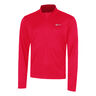 Pacer Half-Zip Løbetrøje Herrer - rød, 