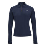Newline Tøj Newline Half-Zip Shirt,Langærmet Herrer-Mørkeblå,Oliven