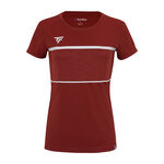 Tecnifibre Tøj Tecnifibre Team Tech T-shirt Damer-Mørkerød