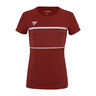 Team Tech T-shirt Damer-Mørkerød