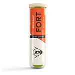 Dunlop Tennisbold Dunlop Fort Clay Court Dåse Med 4