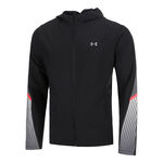 Under Armour T&oslash;j Under Armour Velociti Storm Hooded L&oslash;bejakke Herrer-Sort,Gr&aring;