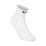 Fast Midweight Ankle Løbesokker Unisex - hvid, neongrøn