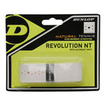 Dunlop <b>b</b>asisgrebsbånd Dunlop  Revolution NT Replacement Grip Pakke med 1 - hvid
