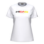 HEAD T&oslash;j HEAD DTB Rainbow T-shirt Damer-hvid
