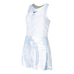 Nike Tøj Nike Court Dri-Fit Slam Kjole Damer-Hvid,Lysegrå