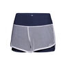 Efia Tech (2in1) Shorts Damer-Mørkeblå,Hvid