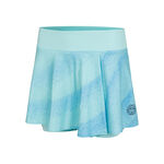 BIDI BADU Tøj BIDI BADU Beach Spirit Printed Wavy Nederdel Damer-Turkis
