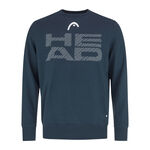 HEAD Tøj HEAD Rally Sweatshirt Herrer - blå, 
