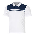 Sergio Tacchini Polo Sergio Tacchini Riflesso Polo Herrer - hvid, m&oslash;rkebl&aring;