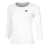 Racket Roots Tøj Racket Roots Teamline Shirt,Langærmet Damer-Hvid