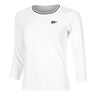 Teamline Shirt,Langærmet Damer-Hvid