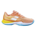 Babolat Tennissko Babolat Jet Mach 3 Allcourt-sko Damer - apricot, gul