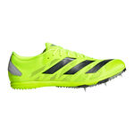 adidas L&oslash;besko adidas Adizero XCS Spikes Unisex - neongr&oslash;n, sort