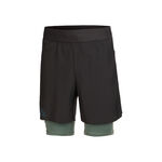 Craft Tøj Craft Pro Trail 2in1 Løbeshorts Herrer - grå, grøn