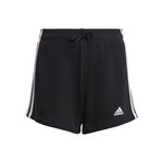 adidas Tøj adidas 3-Stripes Shorts Pige-Sort,Hvid