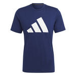 adidas Tøj adidas Training Essential Feel Ready Logo T-shirt Herrer-Mørkeblå,Hvid