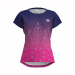 BIDI BADU Tøj BIDI BADU Grafic Illumination T-shirt Pige - pink, mørkeblå