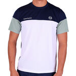 Sergio Tacchini Tennist&oslash;j Sergio Tacchini Prave 024 PL T-shirt Herrer - m&oslash;rkebl&aring;, hvid