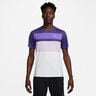 Court Dri-Fit Advantage Print T-shirt Herrer-Hvid,Lilla