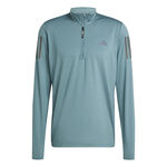 adidas Tøj adidas Own The Run Half-Zip Løbetrøje Herrer-Mørkegrøn